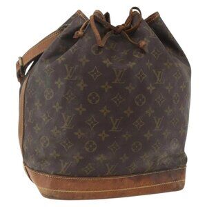 LOUIS VUITTON Monogram Noe Shoulder Bag M42224 LV Auth 156550